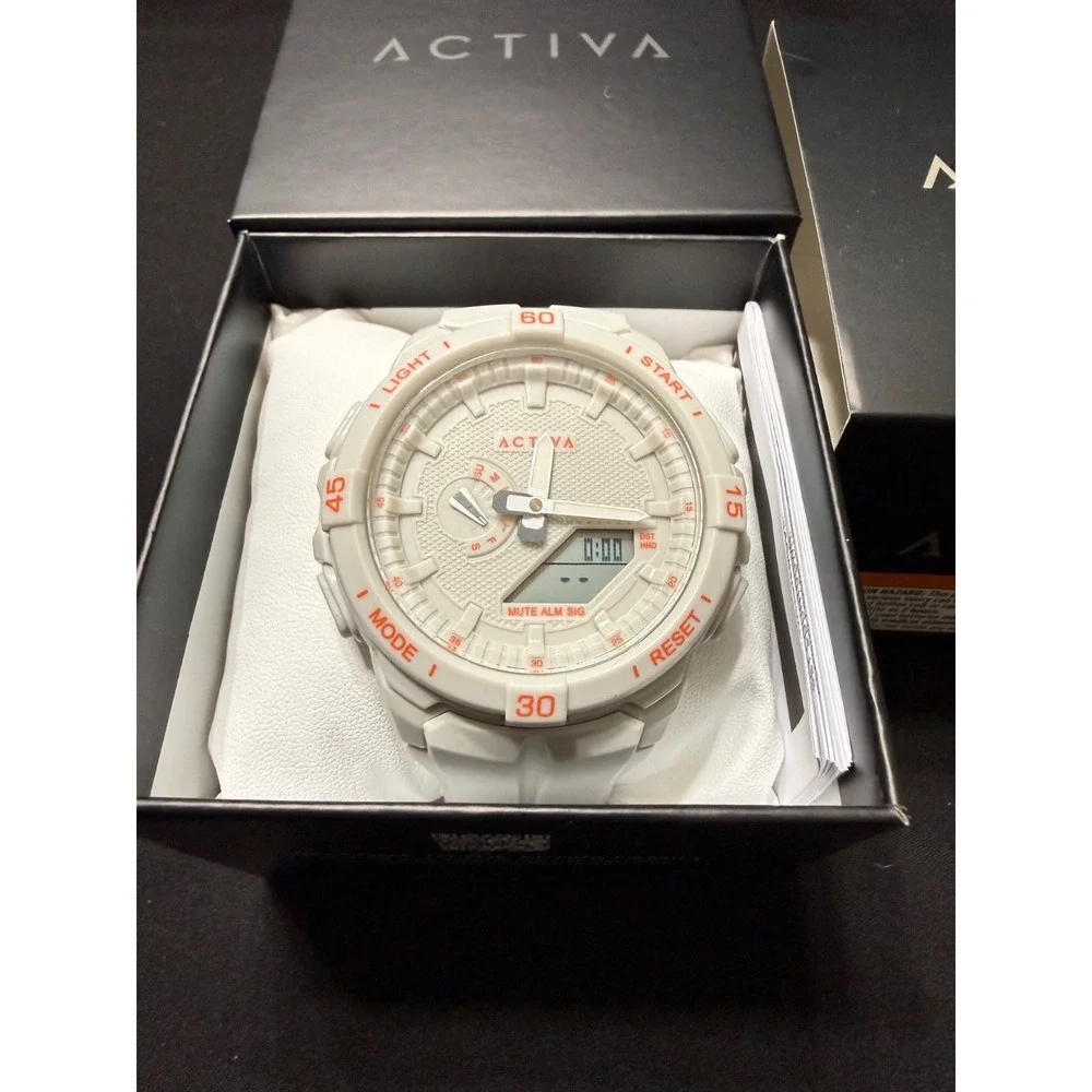 Activa X Invicta Digital Essentials Men's Watch - 53mm, Grey (ACW2583-002)